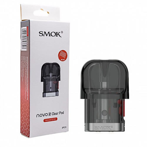 Картридж Smok Novo 2 Clear Pod 0.9om Meshed