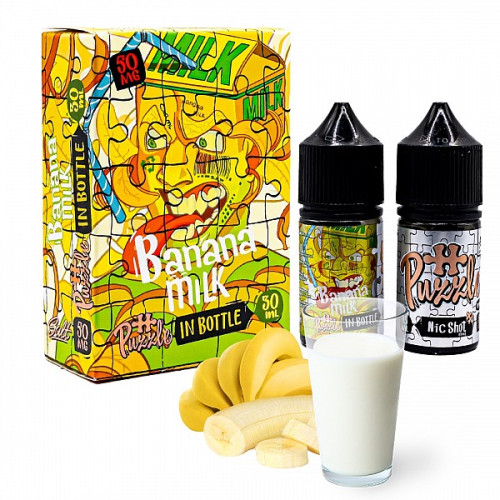 Набір In Bottle Banana Milk 50mg 30ml