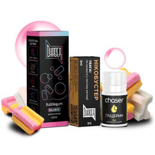 Набір Chaser Black Bubble Gum