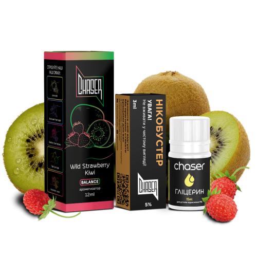 Набір Chaser Black Kiwi Wild Strawberry