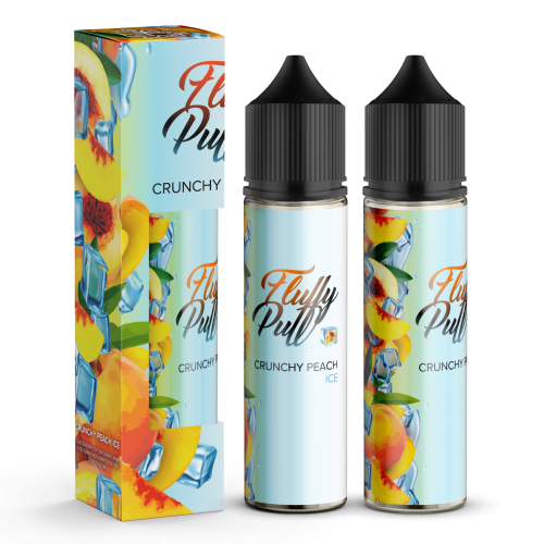 Набір Fluffy Puff Organic Crunchy Peach Ice