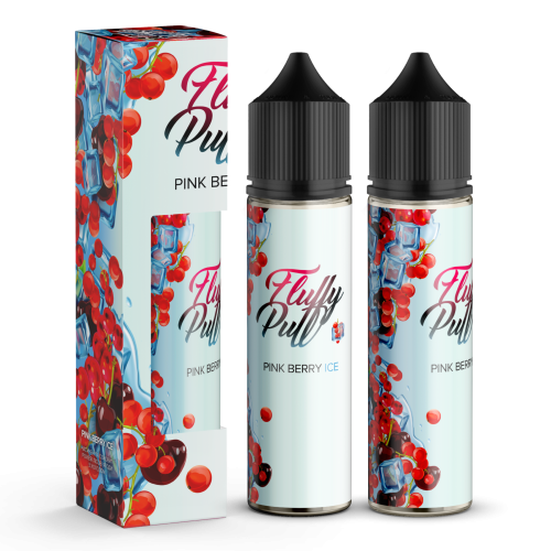 Набір Fluffy Puff Organic Pink Berry Ice