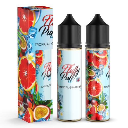 Набір Fluffy Puff Organic Tropical Grapefruit Ice