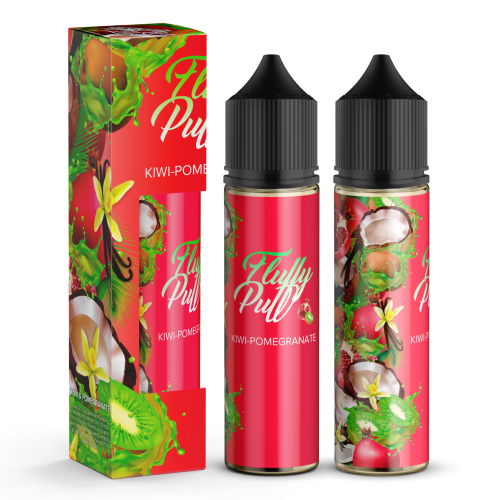 Набір Fluffy Puff Organic Kiwi Pomegranate